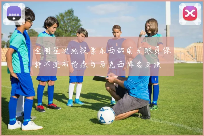 全明星次轮投票东西部前五球员保持不变布伦森与马克西排名互换