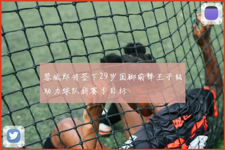 蓉城即将签下29岁国脚前锋王子铭助力球队新赛季目标